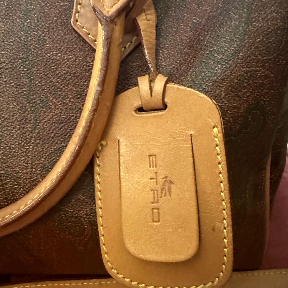 Etro Paisley Jacquard Boston Bag - Picture 10 of 16